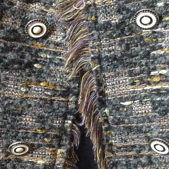 Women's Tweed Coat - Picture 4 of 4